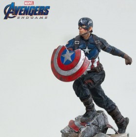 Captain America Avengers Endgame Deluxe BDS Art 1/10 Scale Statue by Iron Studios